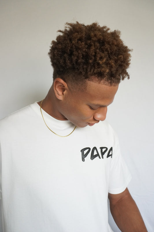 Papa Tee  White