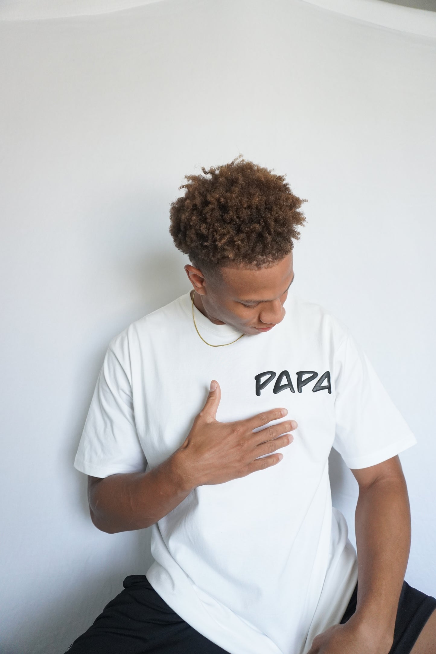 Papa Tee  White