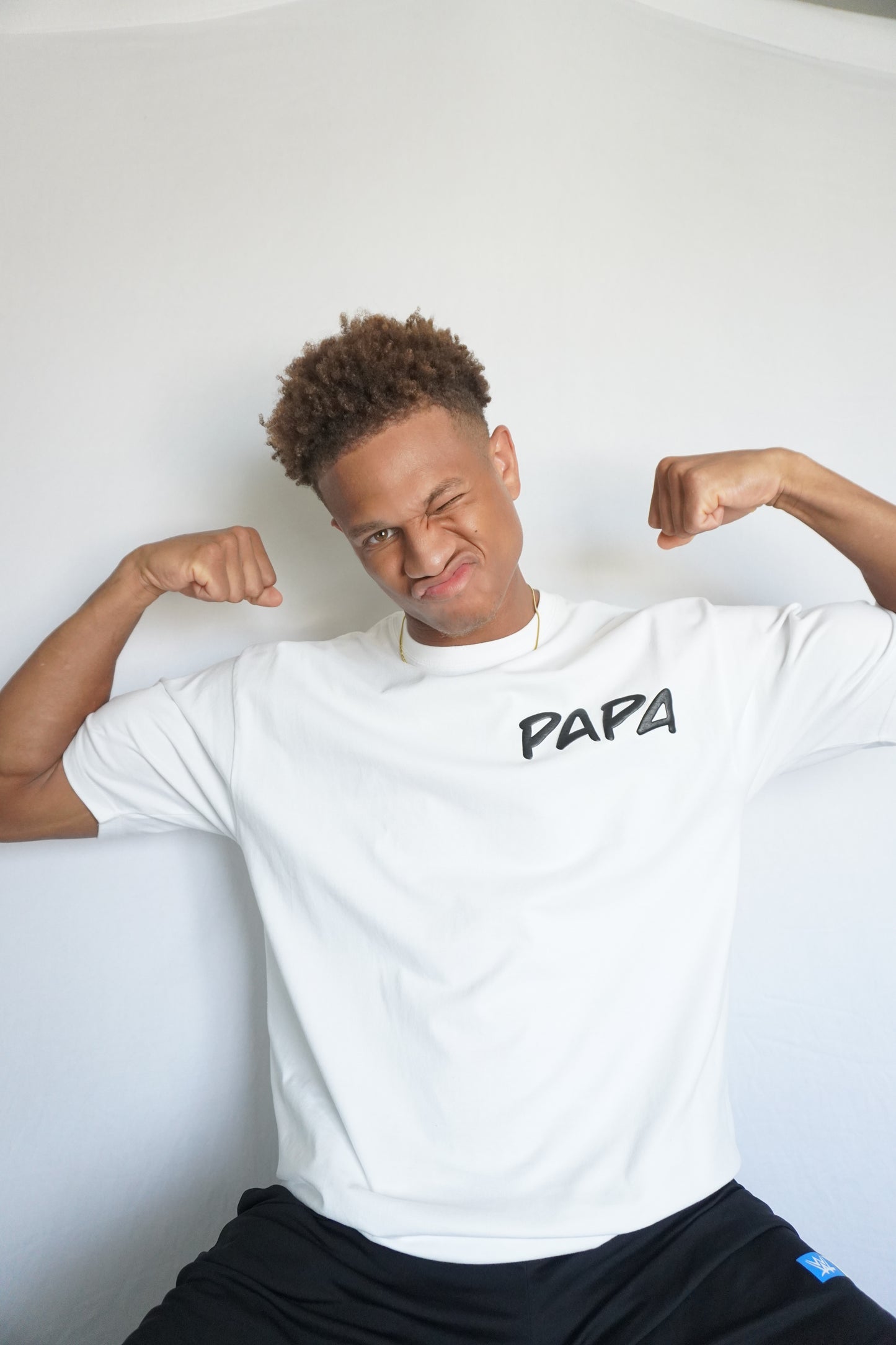 Papa Tee  White